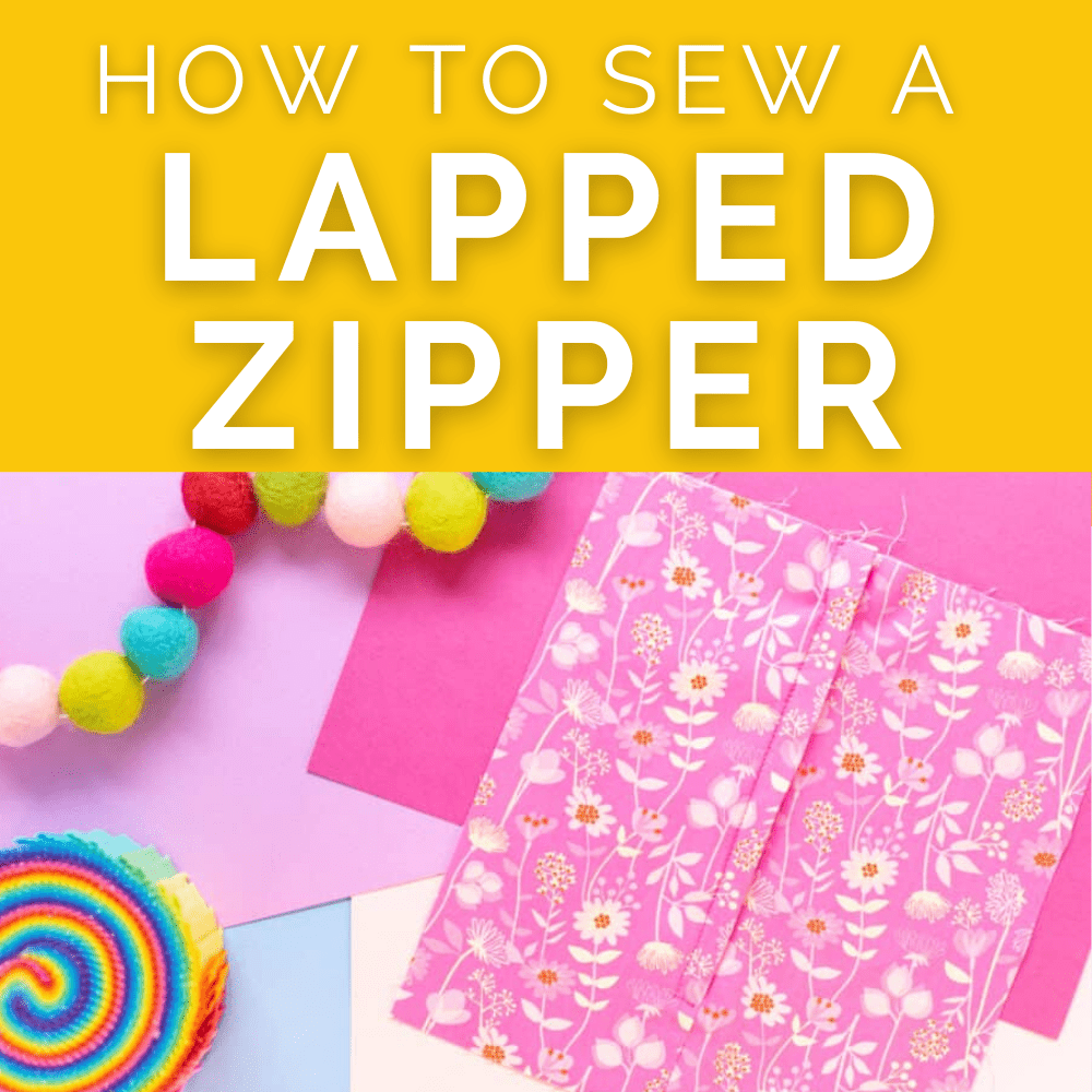 How to Sew a Lapped Zipper - Sweet Red Poppy