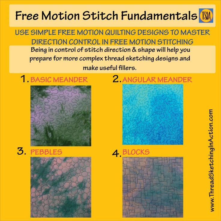 The instructions for how to use motion stitchs in different colors and ... The instructions for how to use motion stitchs in different colors and ...