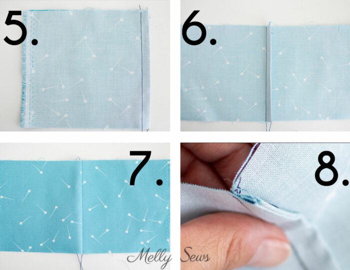 How to sew a French seam in 5 simple steps | Sewing seams, Sewing hacks ...