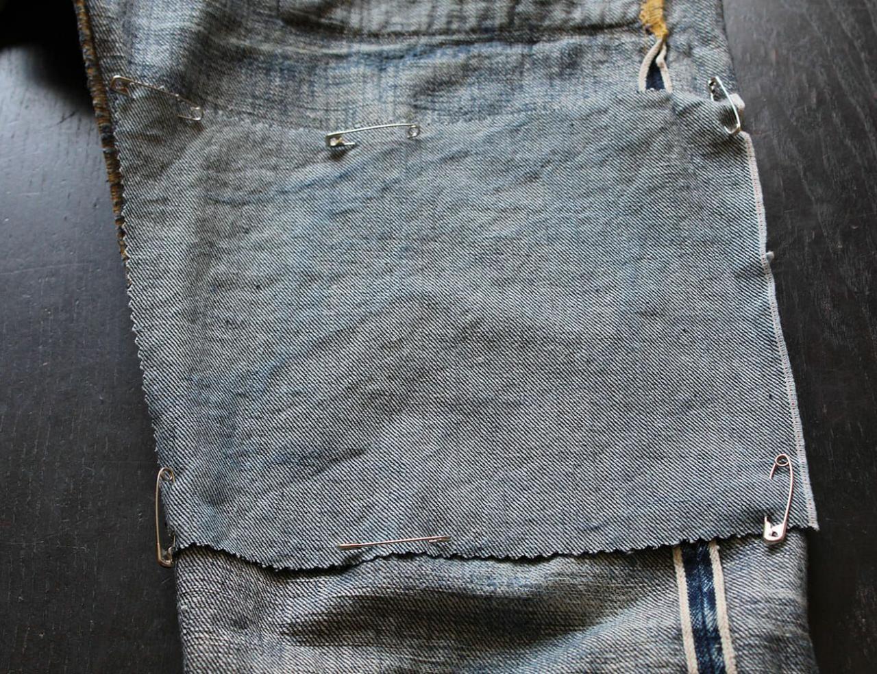 How to Repair a Hole in Jeans: Easy Visible Mending Technique | Upstyle