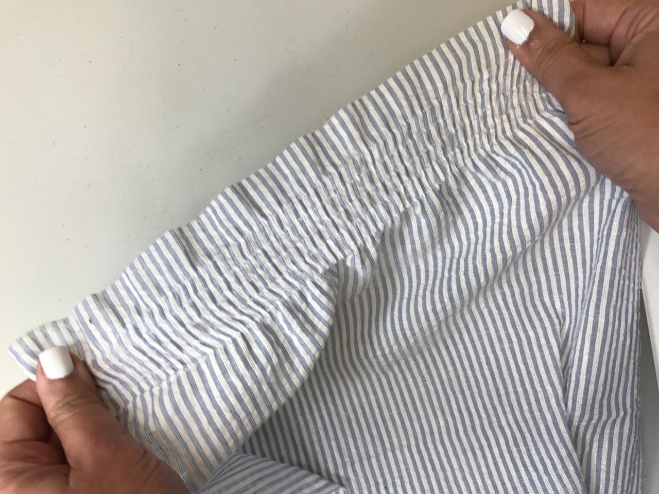 How to Create Shirring with Elastic Thread - WeAllSew