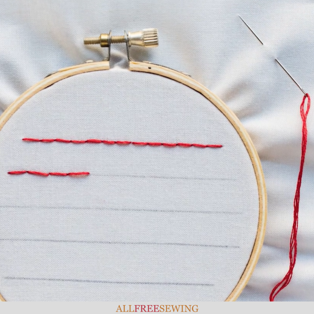 The Absolute Best and Easiest Way to Sew a Straight Stitch - A Little ...