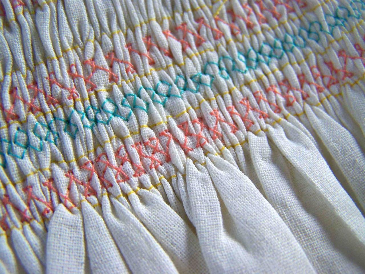 Made by Me. Shared with you.: Technique Tuesday: Machine Smocking Made by Me. Shared with you.: Technique Tuesday: Machine Smocking