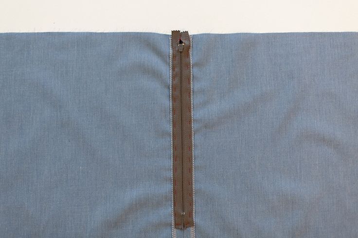 The zipper is open to show what's inside