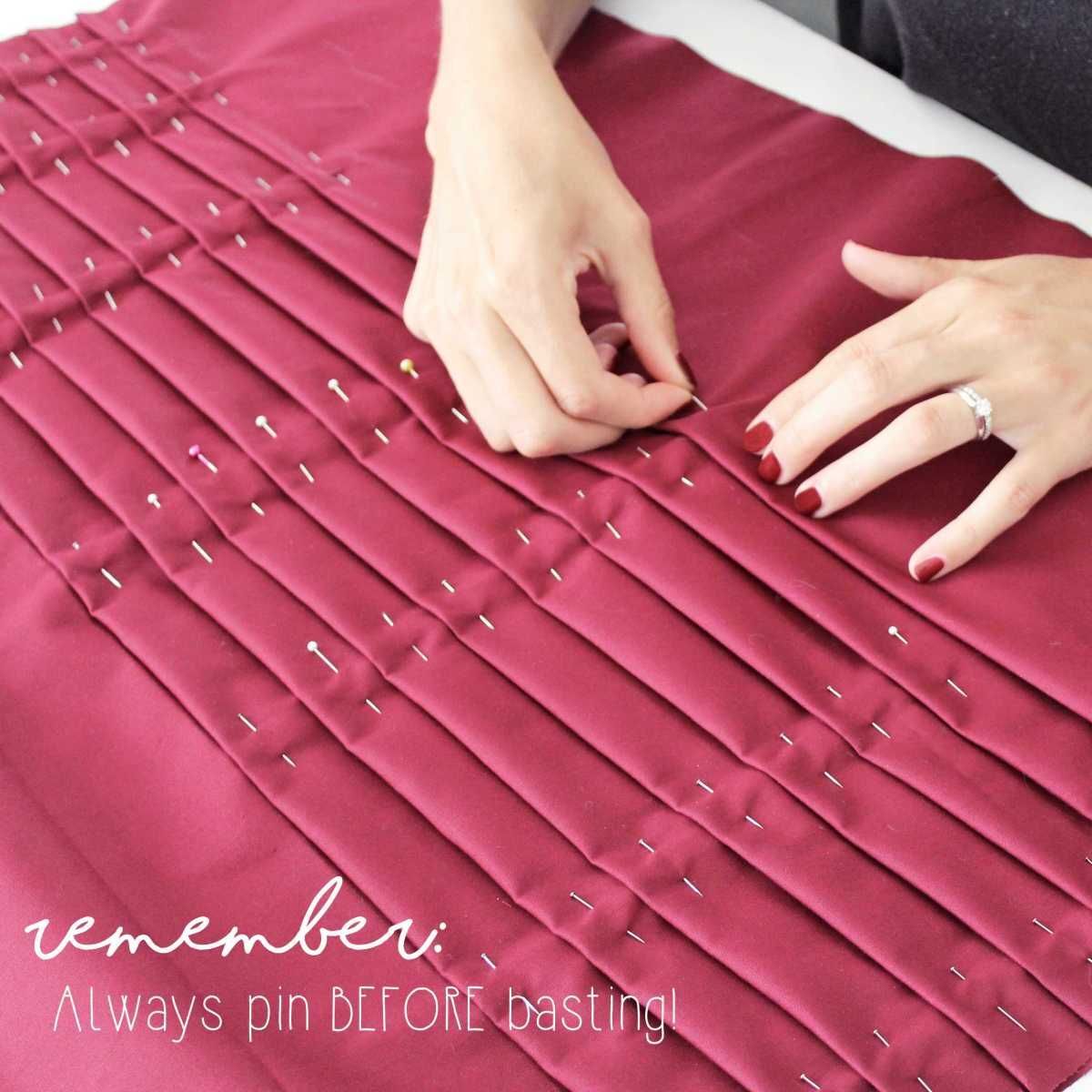How To Sew Knife Pleats: The Emma Skirt Sewing Tutorial | Sewing ... How To Sew Knife Pleats: The Emma Skirt Sewing Tutorial | Sewing ...