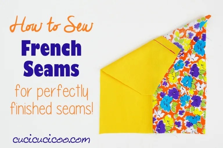 How to Sew a French Seam | Video Tutorial