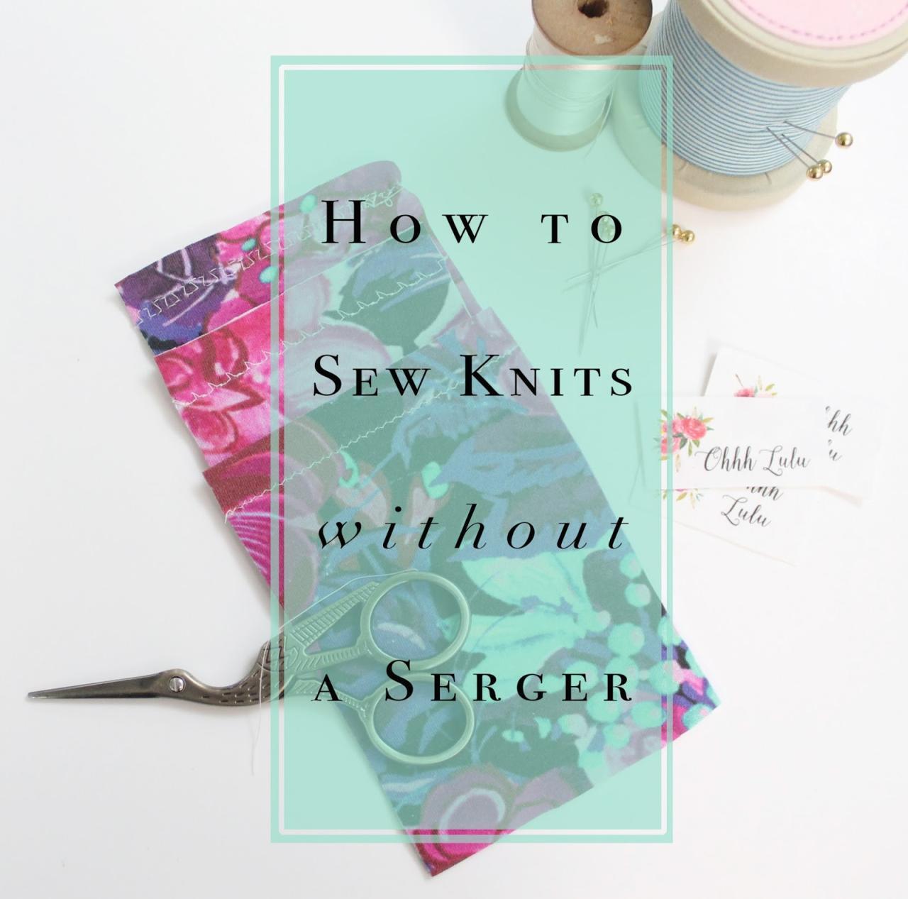 Ohhh Lulu...: How to sew knit fabric without using a serger. Ohhh Lulu...: How to sew knit fabric without using a serger.