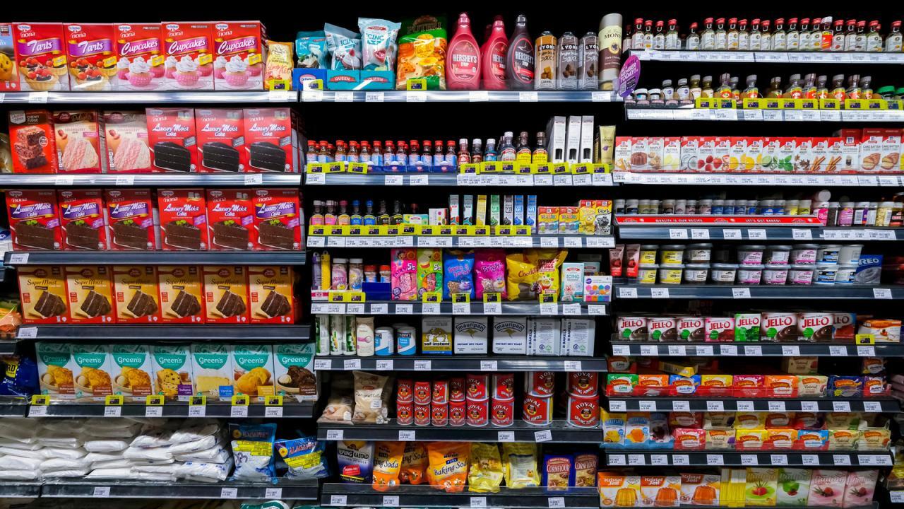 Supermarket Aisle Supermarket Aisle