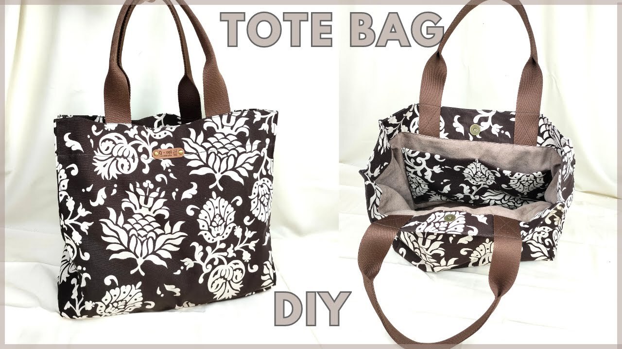 How to Sew a Cute and Easy Tote Bag | Upstyle How to Sew a Cute and Easy Tote Bag | Upstyle