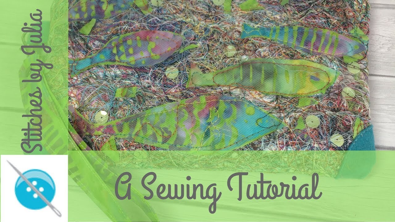 Creating New Fabric From Scraps, Free-Motion Stitching Project, Sewing ... Creating New Fabric From Scraps, Free-Motion Stitching Project, Sewing ...